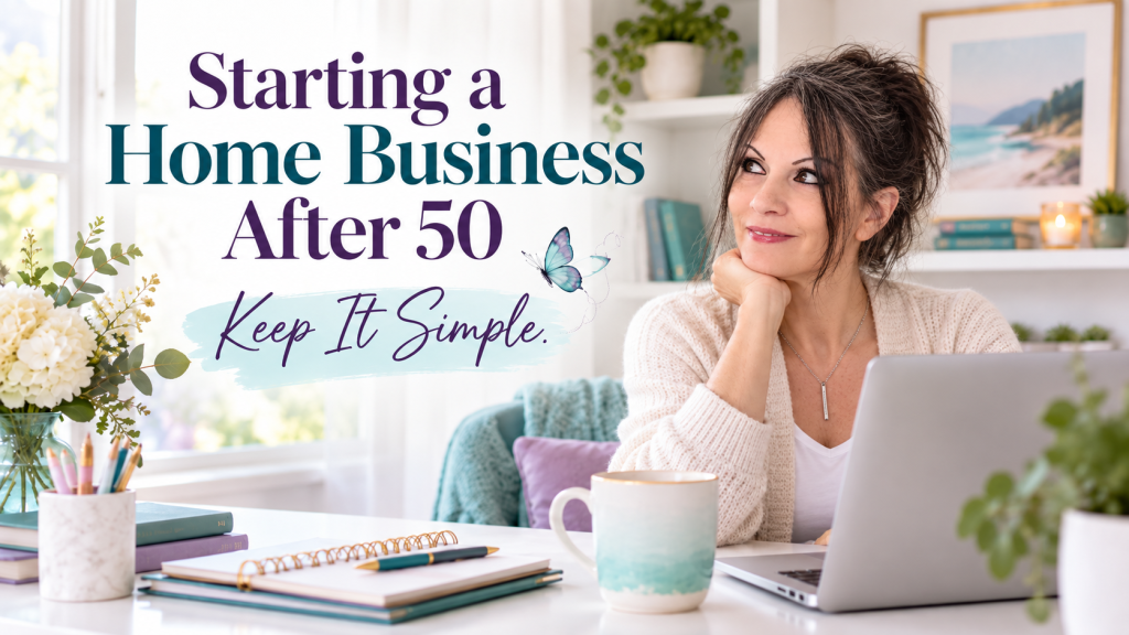 start a home business after 50